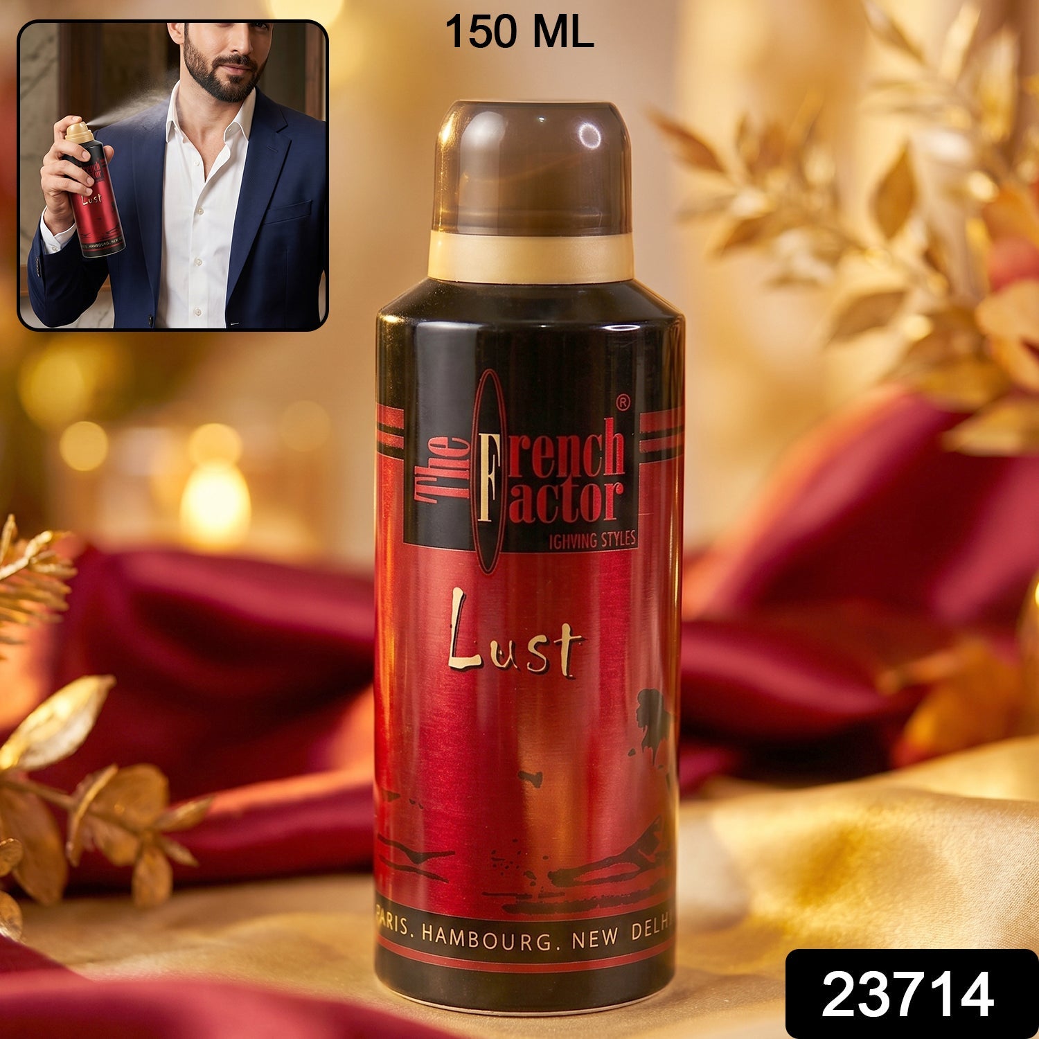 Deodorant Body Spray – Long-lasting Freshness for Men Secondary image
