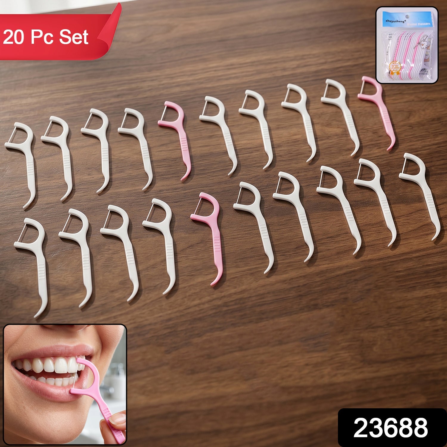 Dental Floss Picks – Hygienic & Effective Oral Care on the Go Secondary image