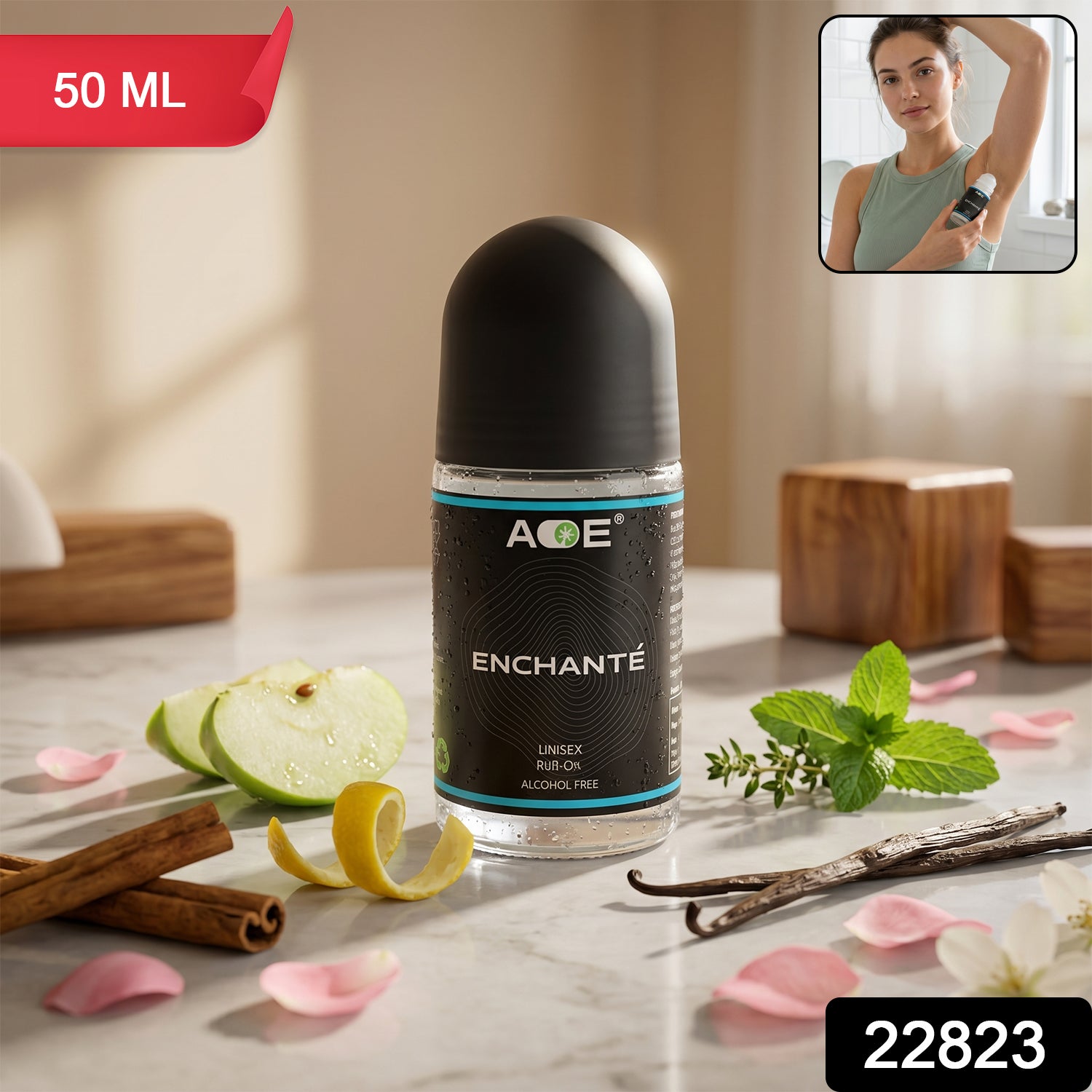 Unisex Roll-On Deodorant – Long-Lasting Freshness & Travel-Friendly Secondary image