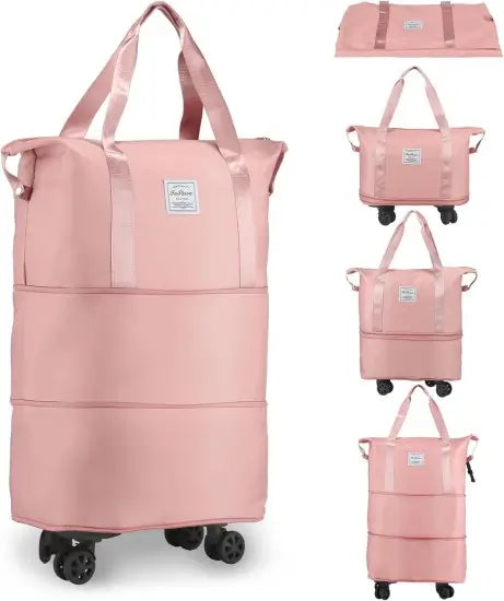 Duffle Trolley Bag – Large Foldable Travel Bag with Wheels & Adjustable Handles Main image