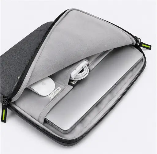 Lifestyle Laptop Sleeve for 15.6–16 Inch Laptop – Protective Laptop Bag with Charger Pouch, Premium Zipper & Soft Padding