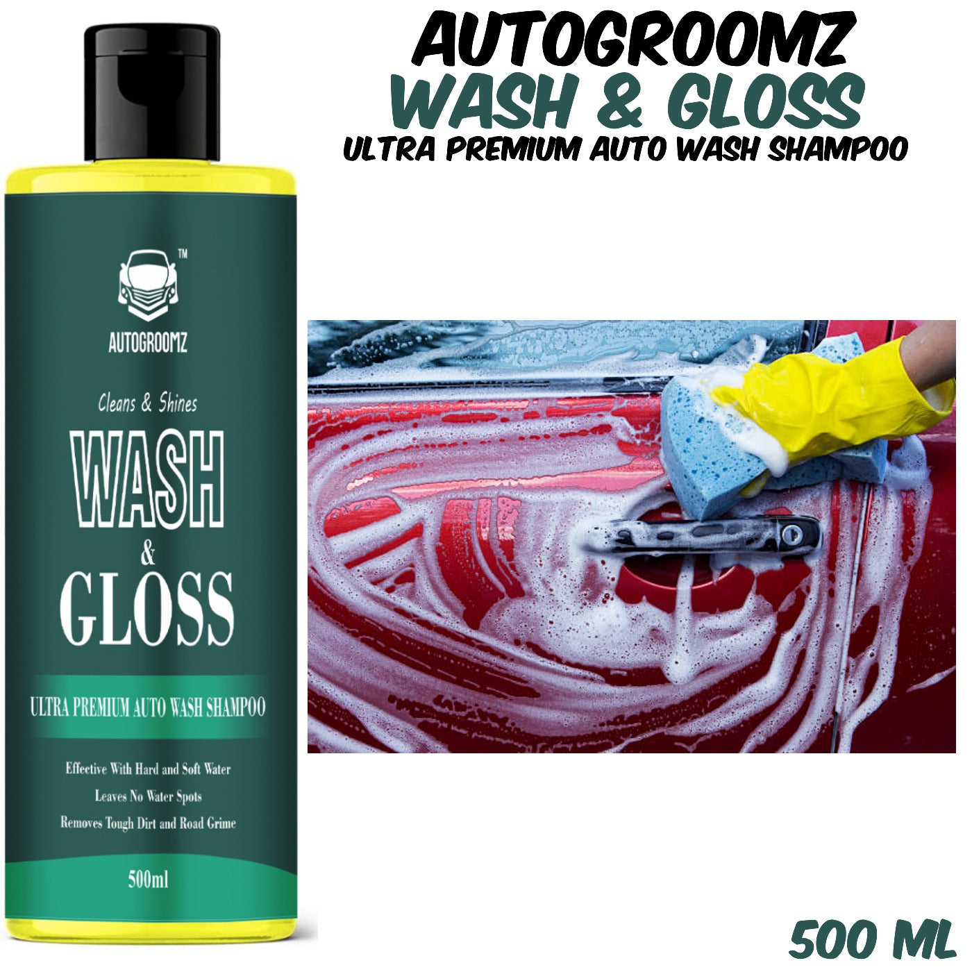 Ultra-Premium Auto Wash and Gloss Shampoo Wash and Gloss Secondary image