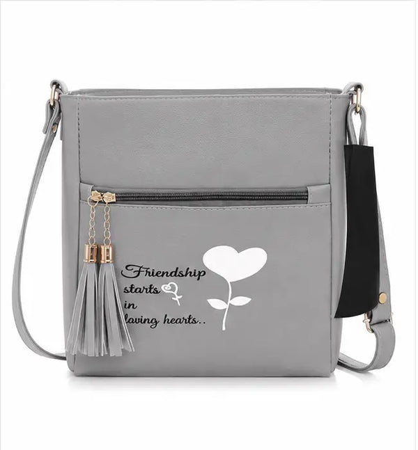Women's Printed PU Leather Sling Bag | Stylish Crossbody Shoulder Bag for Daily Use