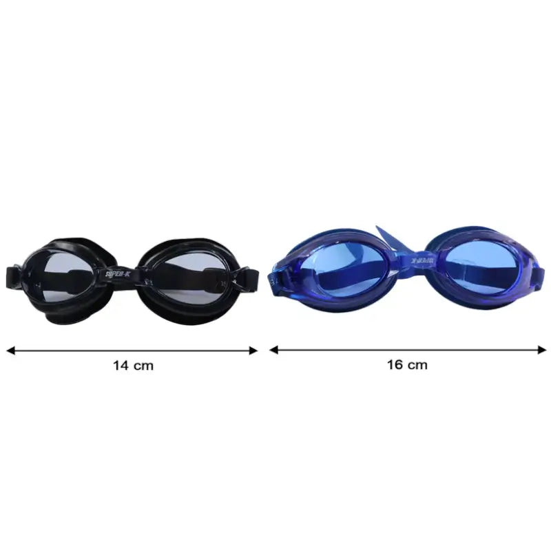 Swimming Goggles Set for Adults & Kids Anti-Fog (2 Pc)