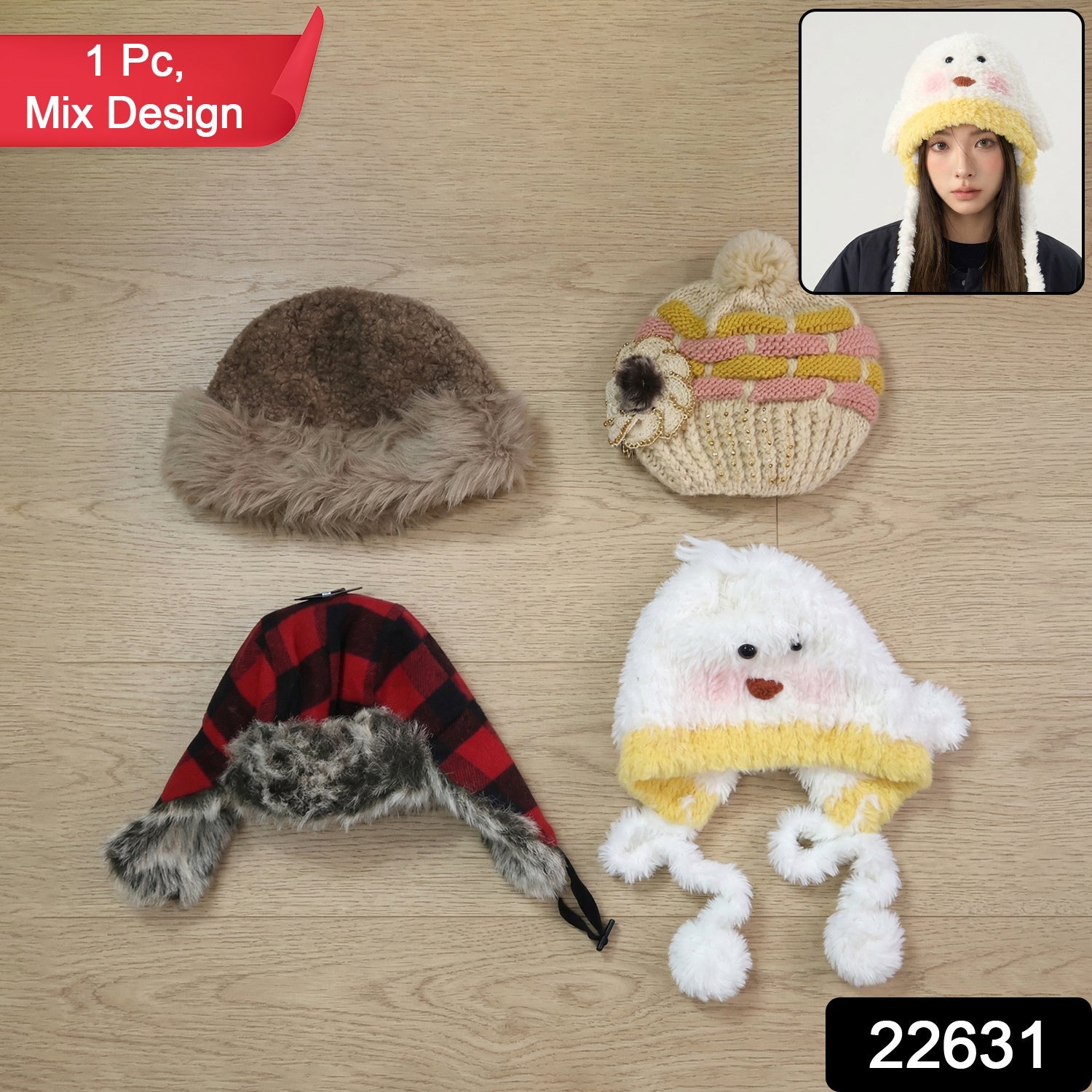 All-Season Woolen & Lightweight Cap – Versatile & Stylish Wear Secondary image