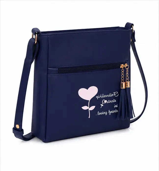 Women's Printed PU Leather Sling Bag | Stylish Crossbody Shoulder Bag for Daily Use Secondary image