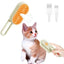 3 in 1 Pet Steam Grooming Brush for Cats and Dogs, Hair Removal and Grooming Brush, 1 Pc