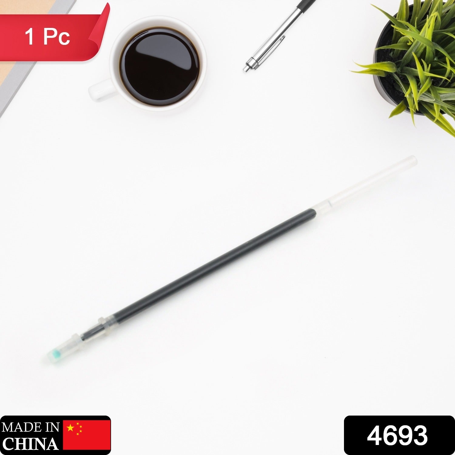 Black Pen Refill – Smooth Writing Ballpoint | InkGlow Secondary image