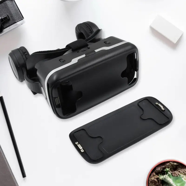 3D /  HD VR Glasses Virtual Reality Goggles Headset for iOS for Android Smartphone  VR Goggles-For 3D VR Movies Video Games with Headphones (1 Pc)