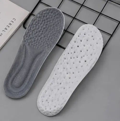 Height Increasing Sports Shoe Insoles – Soft Breathable Honeycomb Shock Absorbing Replacement Insoles for Men & Women Main image